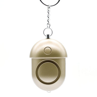 Pine Cone Type Half-pull High-decibel Wolf Alarm Women's Self-defense Weapon With Flashing Light null