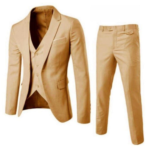 Men's Suit Set Two-piece Korean Style null