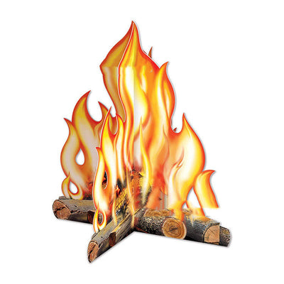 Bonfire Decoration Scene Props Halloween Flame Ornament null