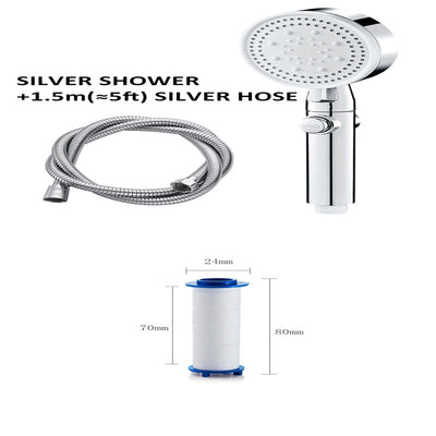 Shower Bath Shower Head Pressurized Large Water Output null