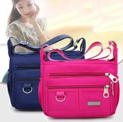 Women Waterproof Messenger Bag null