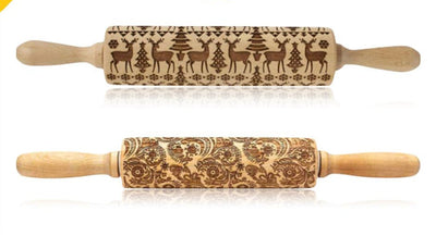 Rolling Pin Christmas Embossing null