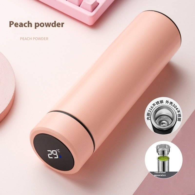 Intelligent  Bottle Stainless Steel Insulated Bottle Cup Temperature Display Vacuum Flask Coffee Mug null