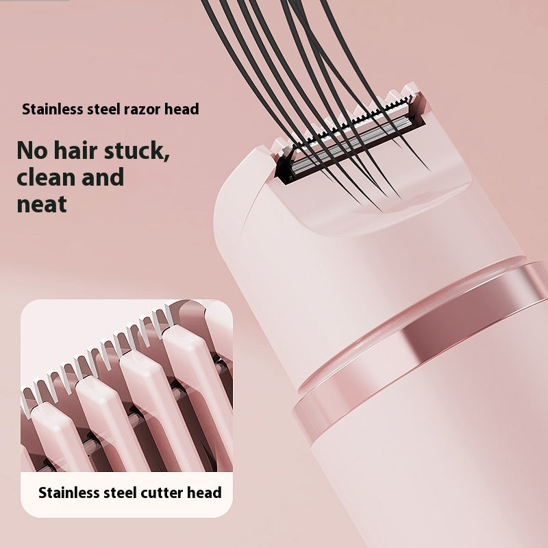 Dual-Head Electric Shaver Painless Women's Epilator Bikini Hair Removal Device Automatic Hair Trimmer Underarm Facial Lips Leg null