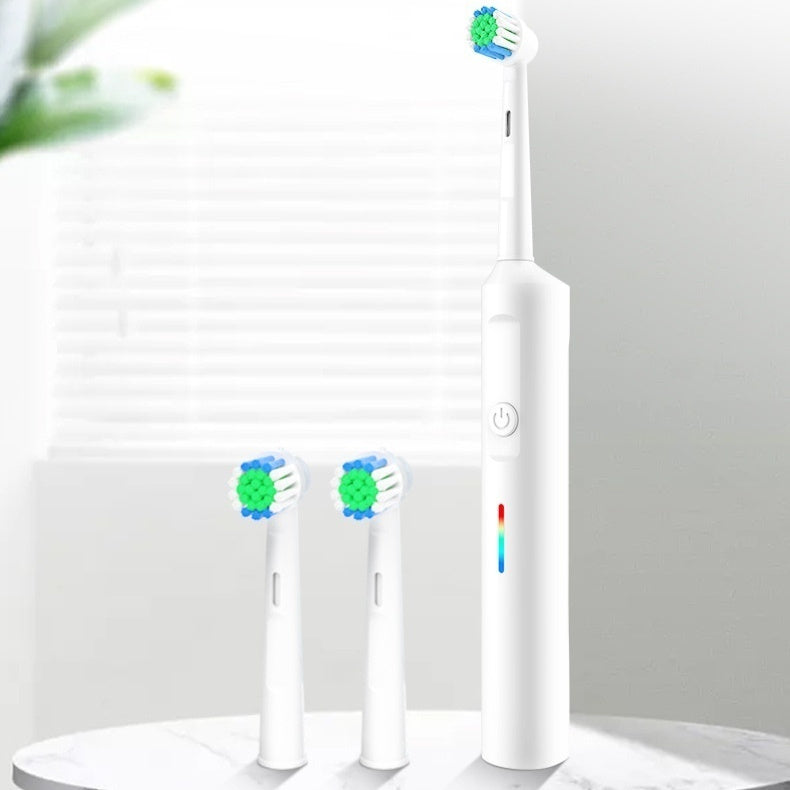 Rotary Electric Toothbrush Whitening Polishing Remove Tooth Stains null