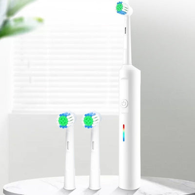 Rotary Electric Toothbrush Whitening Polishing Remove Tooth Stains null
