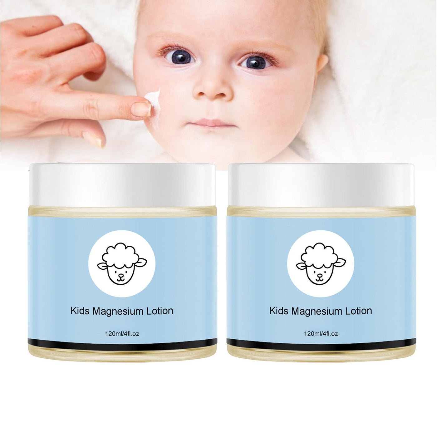 Children's Sheep Magnesium Cream Hydrating And Moisturizing null