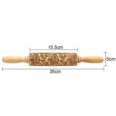 Rolling Pin Christmas Embossing null