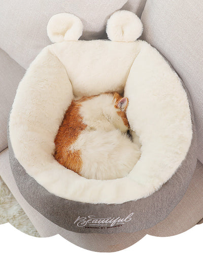 Pet Dog Bed Warming Soft Sleeping Bag Cushion Puppy Kennel null