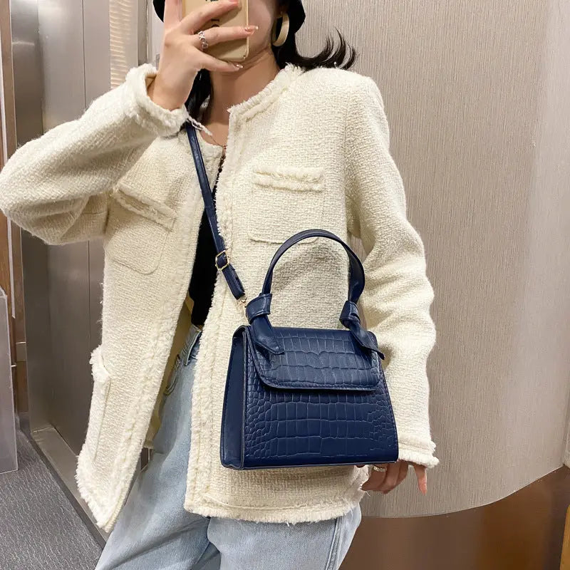 Small square bag retro armpit bag women''s bag null