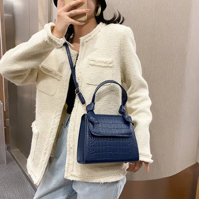 Small square bag retro armpit bag women''s bag null