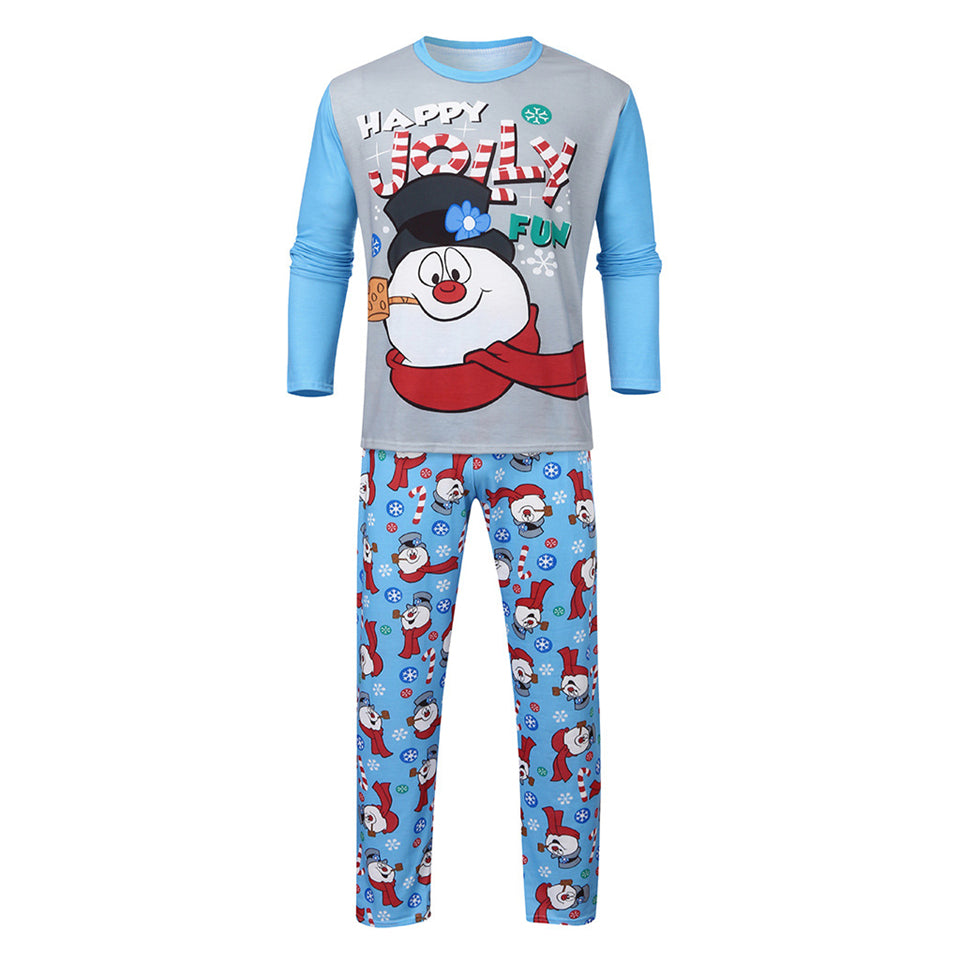 Christmas Parent-child Printed Long Sleeve Pajamas Homewear null