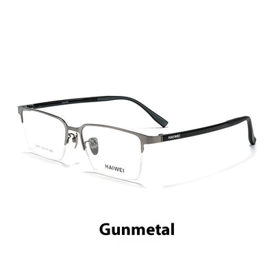 Ultra-light Titanium Frame Plastic Steel Leg Glasses null