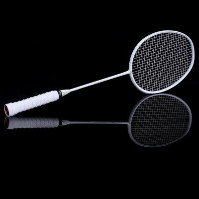 Full Carbon Badminton Racket Single Shot Attack Training null