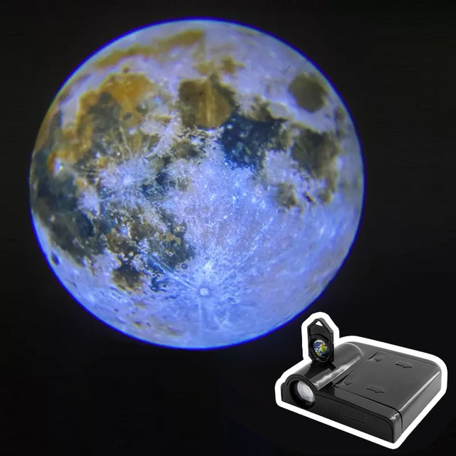 Aurora Moon Galaxy Projection Lamp null