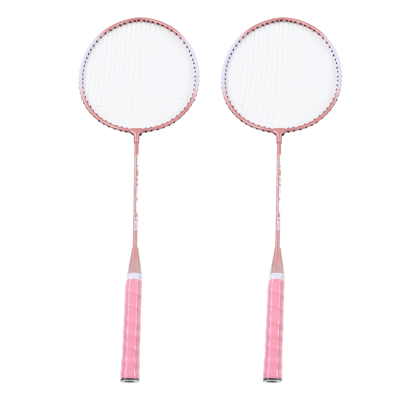 Badminton Rackets Pink Professional Separate Iron Alloy Badminton Rackets for Beginners Student Training null