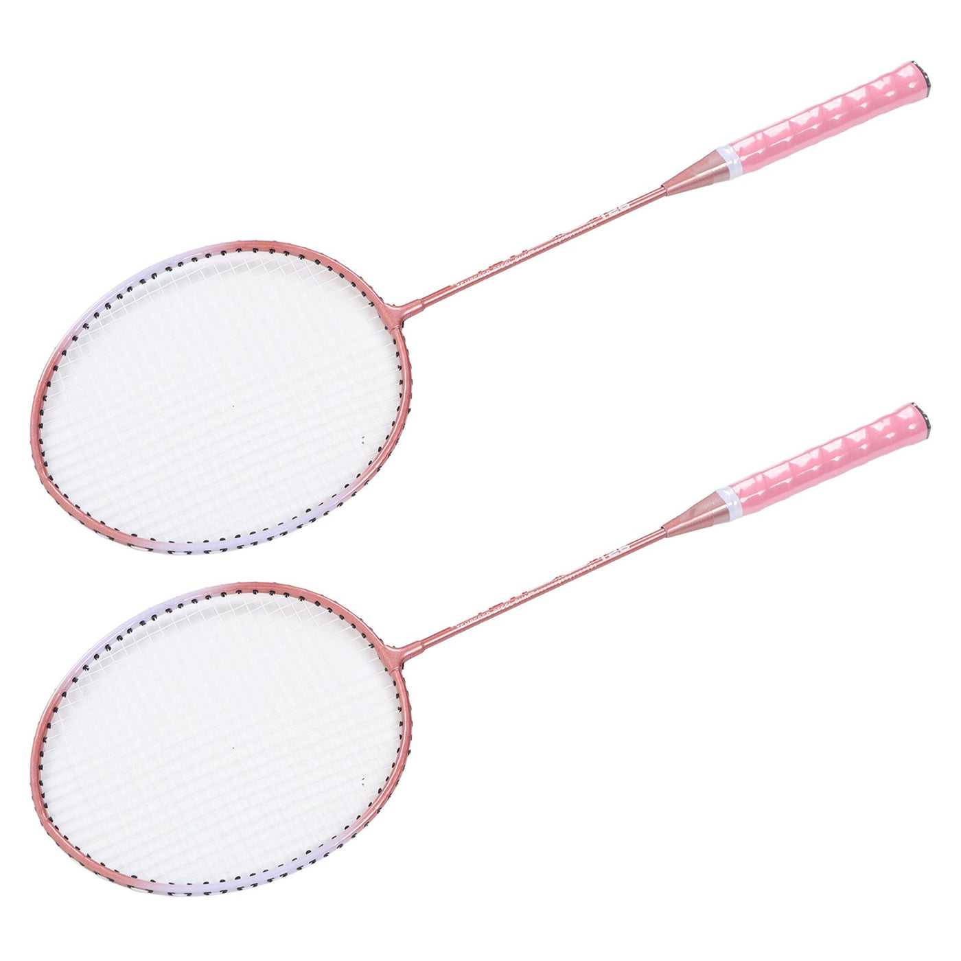 Badminton Rackets Pink Professional Separate Iron Alloy Badminton Rackets for Beginners Student Training null