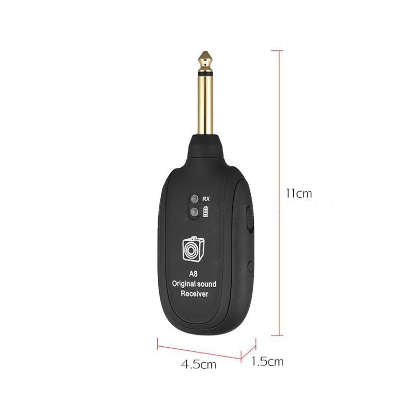 A8 guitar electric torch wireless transmitter and receiver null