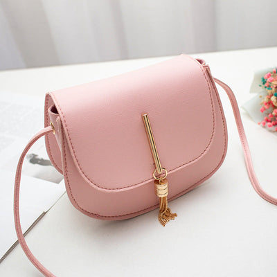 Shoulder bag tassel round bag women bag null