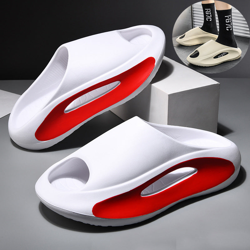 Ins Slippers Women Men Peep Toe Slipper Summer Hollow Unisex Sports Beach Shoes null