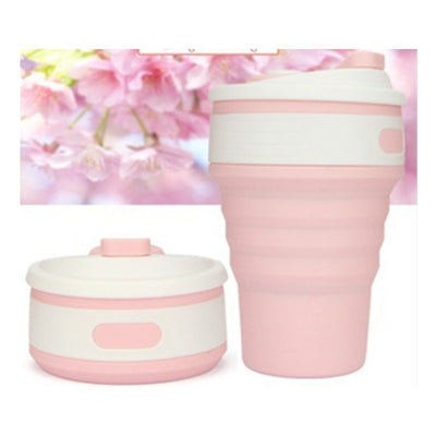 Coffee Mugs Travel Collapsible Silicone Cup Folding Water Cups BPA FREE Food Grade Drinking Ware Mug Tea Coffee Cups null