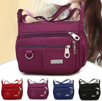 Women Waterproof Messenger Bag null