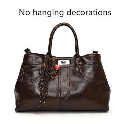 Retro Women's Large-capacity Shoulder Messenger Bag null