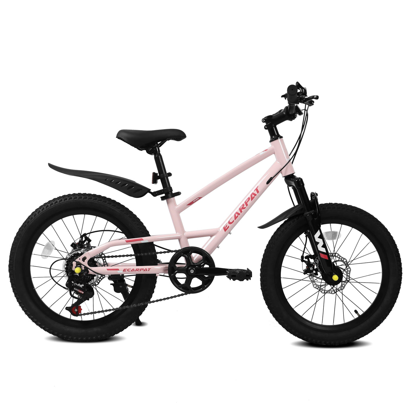 20 Inch Mountain Kids Bike For Boys & Girls, Ages 6-12, 7-Speed With Front Suspension null