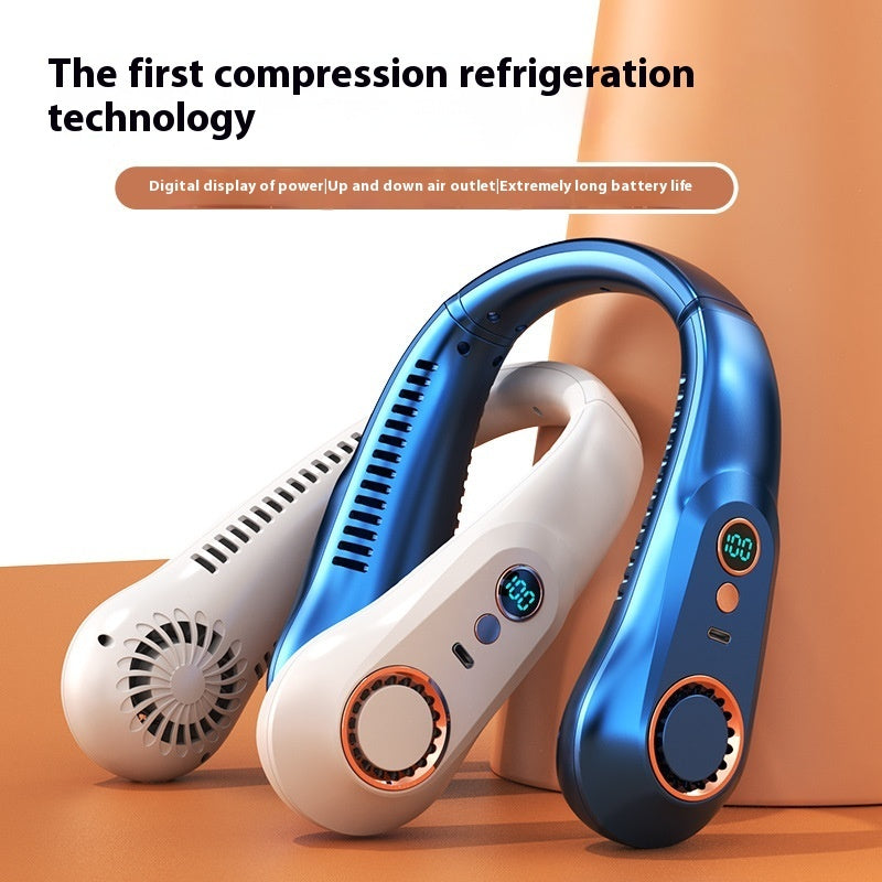 Bracket Fan Small Portable Bladeless Cooling Silent Electric Fan null