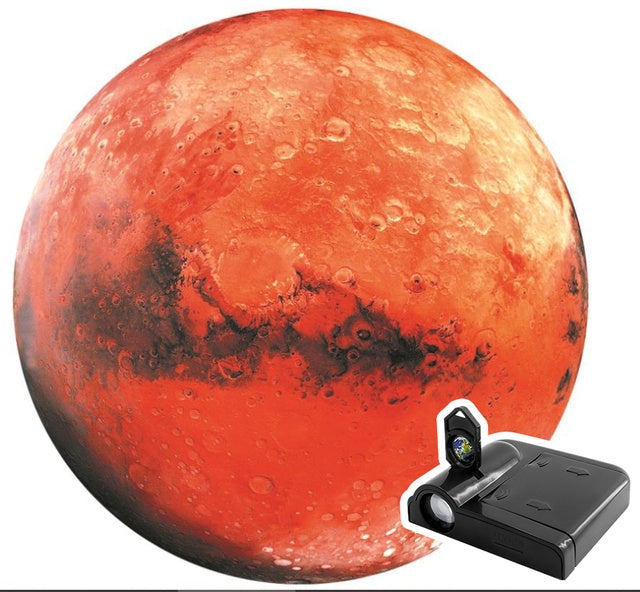 Aurora Moon Galaxy Projection Lamp null