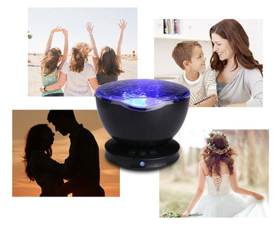 Ocean Wave Projector LED Night null