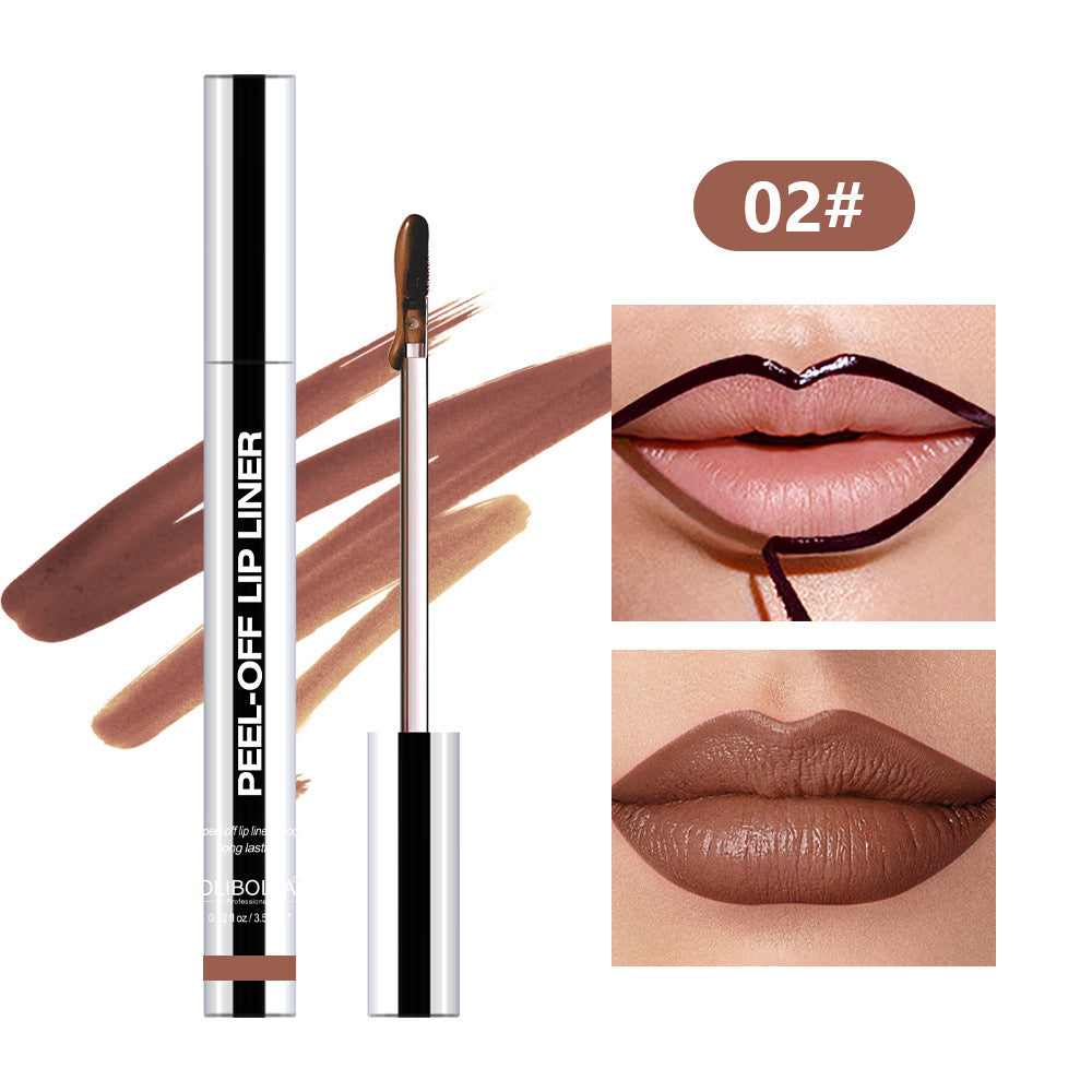 Pull Lip Liner Waterproof Long Lasting And Does Not Fade Lip Lacquer null