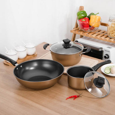 Set Of Pot Kitchen Cookware Cooking Pots null