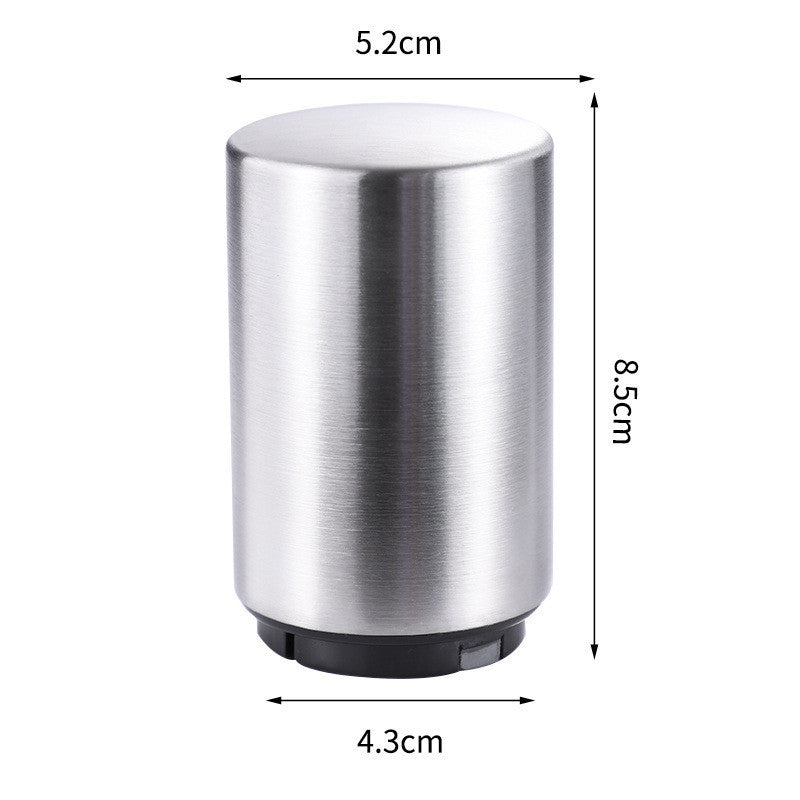 Creative Stainless Steel Beer Bottle Opener Web Celebrity Bar Press Opener Bottle Opener Automatic Summer Party null