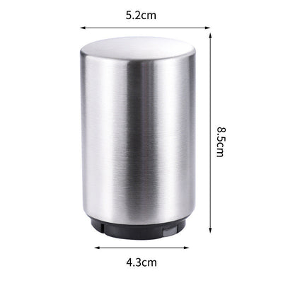 Creative Stainless Steel Beer Bottle Opener Web Celebrity Bar Press Opener Bottle Opener Automatic Summer Party null