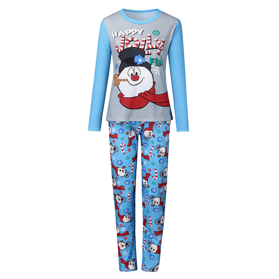 Christmas Parent-child Printed Long Sleeve Pajamas Homewear null