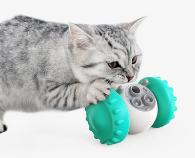 Cat And Dog Toys Slow Food Interactive Balance Car Multifunctional Fun Development Smart Pet Feeding Dog Toy Car Pets Products null