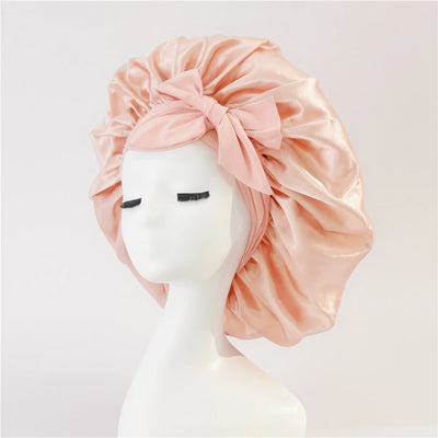 New Silk Bonnet For Sleeping Women Satin Bonnet Hair Bonnet Night Sleep Cap Scarf Wrap For Curly Hair With Tie Band For Curly Hair null