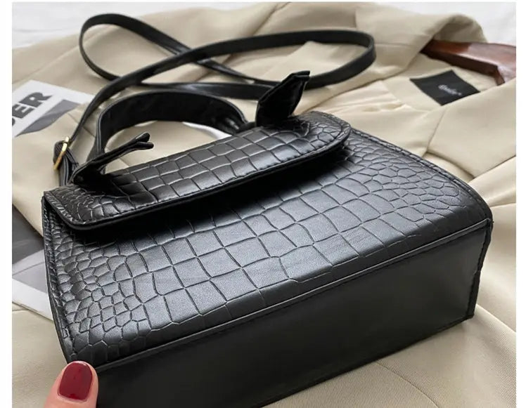 Small square bag retro armpit bag women''s bag null