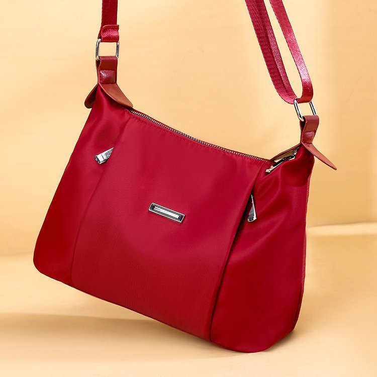 Fashion Oxford Cloth Shoulder Bag Simple Women's Crossbody Bag null