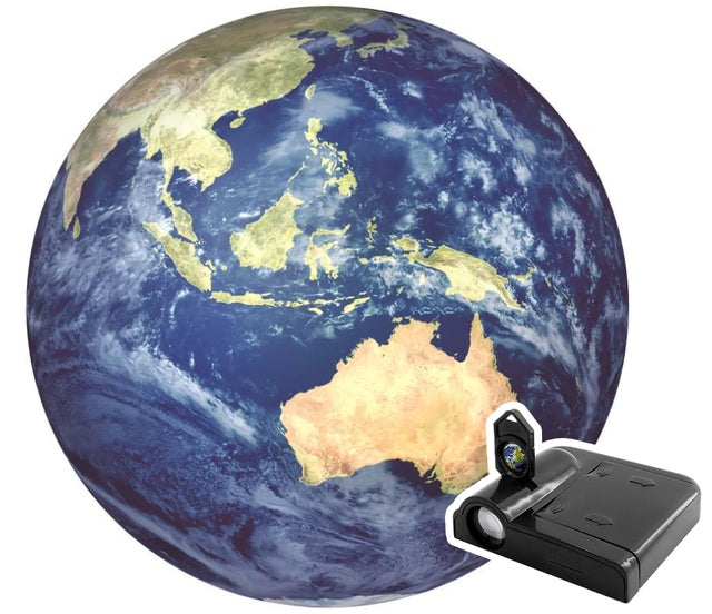 Aurora Moon Galaxy Projection Lamp null