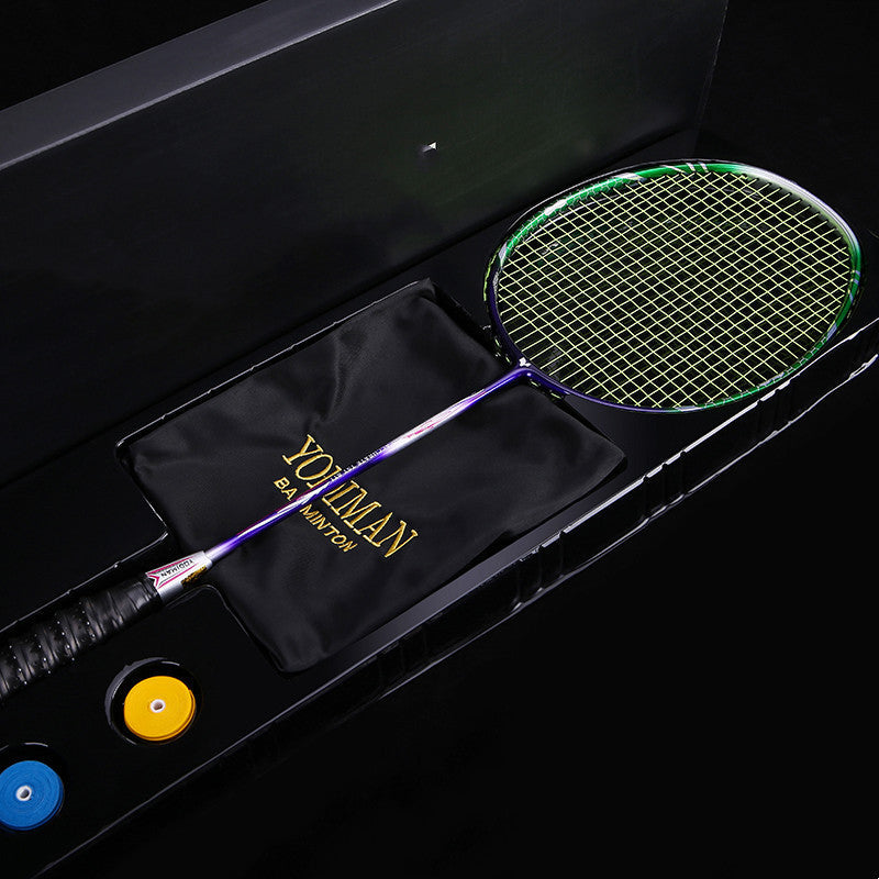 Badminton Racket Genuine Full Carbon Offensive  Light null