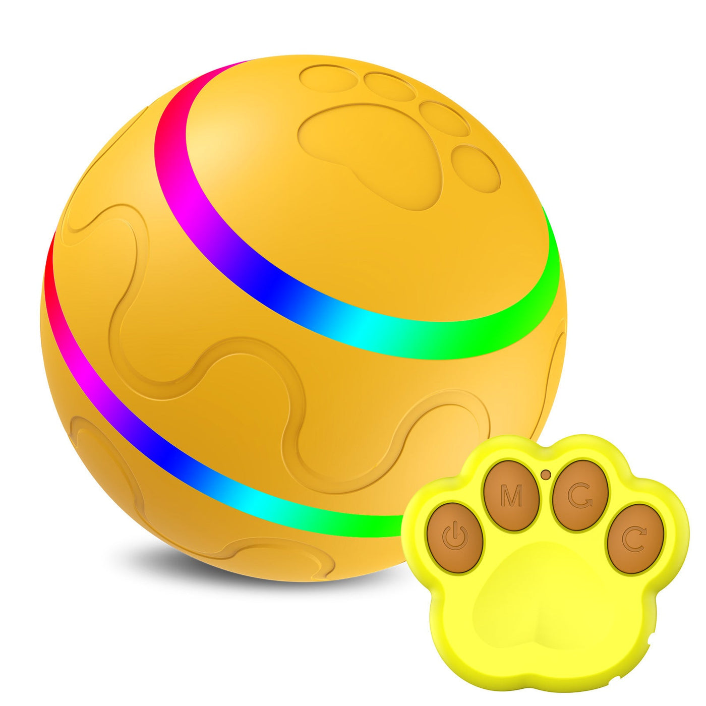 Pet New Cat Wicked Ball Toy Intelligent Ball USB Cat Toys Self Rotating Ball Automatic Rotation Ball null