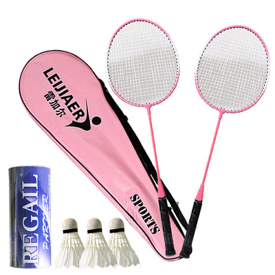 Beginner introduction to badminton racket null