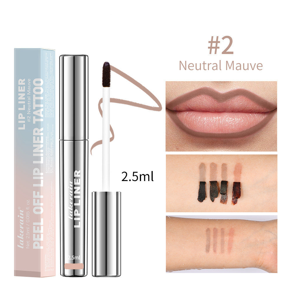 Matte Finish No Stain On Cup Hook Line Lip Stick null