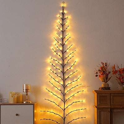 LED Christmas Leaves Rattan Lamp Bedroom Indoor null