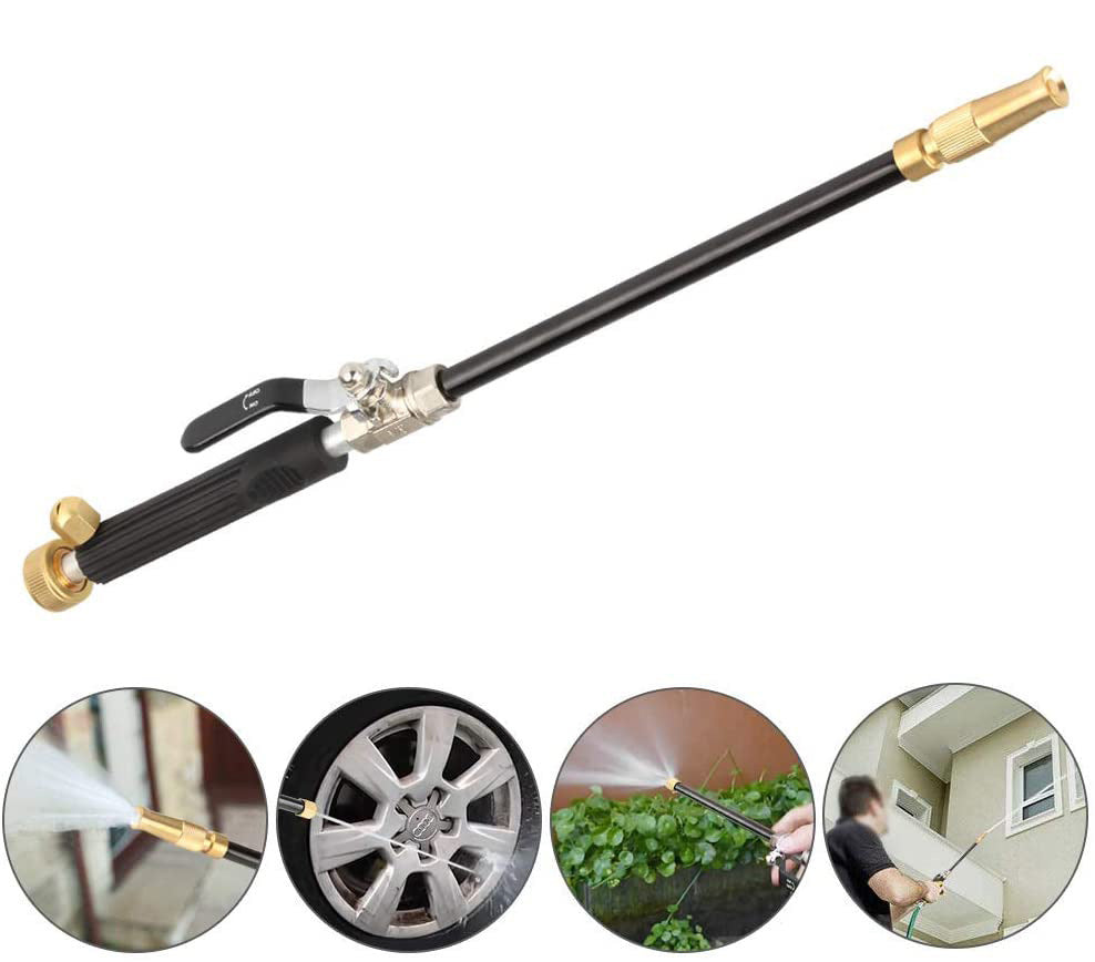 High Pressure Adjustable Nozzle Garden Car Wash Water Gun null
