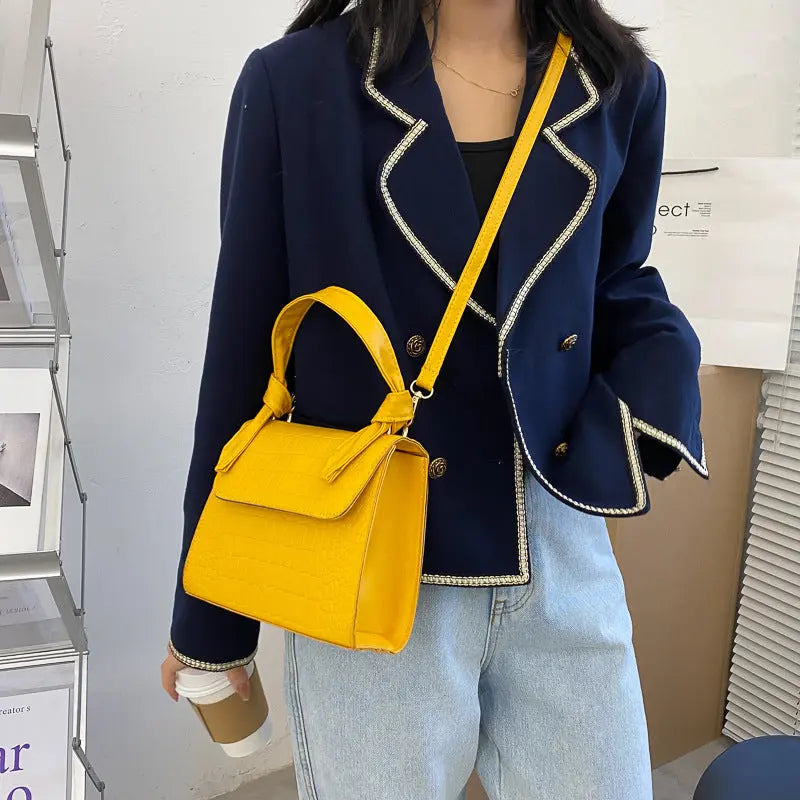 Small square bag retro armpit bag women''s bag null