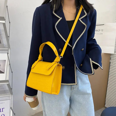 Small square bag retro armpit bag women''s bag null