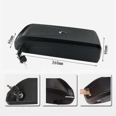 Electric Mountain Bike Modification Boosts Lithium Battery null